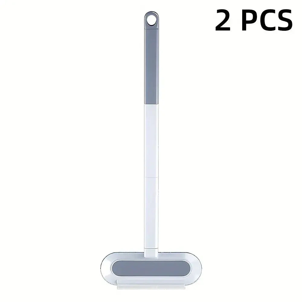Upgraded Reusable Pet Hair Remover Brush - 17.3-In Extra-Long Handle Lint Cleaner for Dog & Cat Grooming Supplies, Couch, Bedding with Efficient Clean, Washable Design
