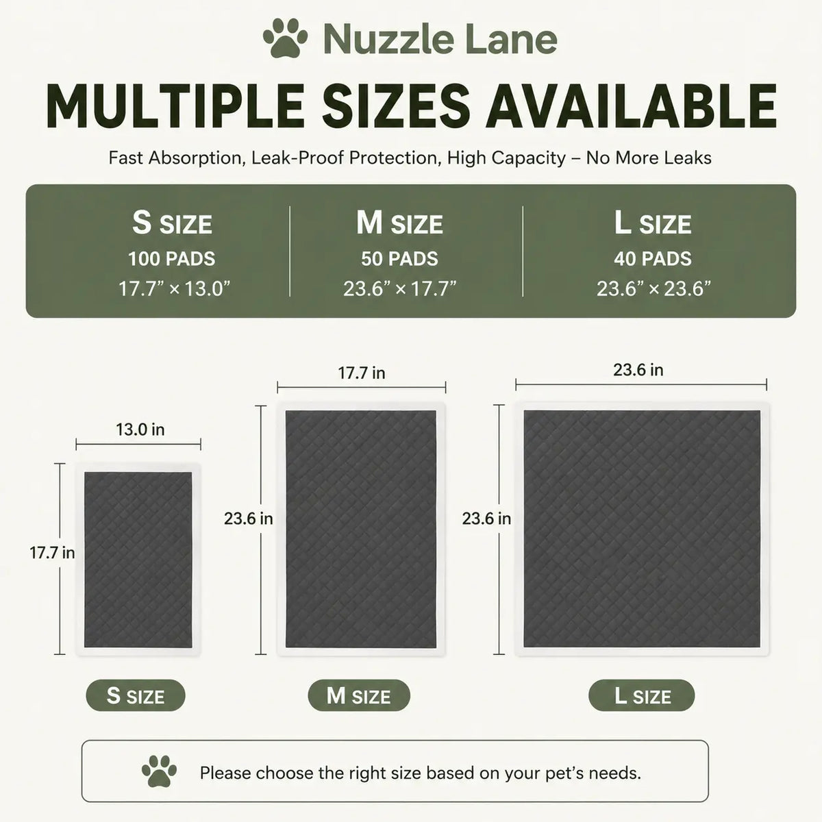 Disposable Puppy Pee Pads with Carbon Layer - Quick-Dry, Leakproof Dog Potty Pads for Puppy Potty Training and Housebreaking