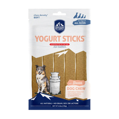 Himalayan Dog Chew Flavored Yogurt Sticks for Dogs | Protein-Rich Treats with Prebiotics & Probiotics | Lactose-Free, Grain-Free, Gluten-Free | Healthy Yogurt Chews for All Breeds