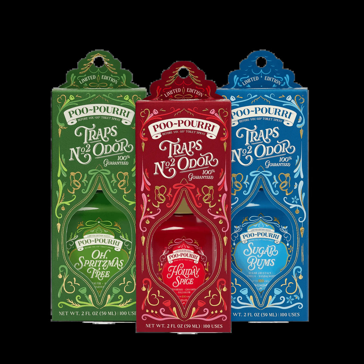 Poo~Pourri Toilet Spray 2Oz - 3 Pack Bundle