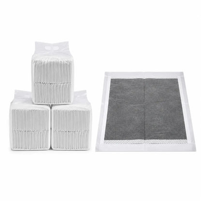 Disposable Puppy Pee Pads with Carbon Layer - Quick-Dry, Leakproof Dog Potty Pads for Puppy Potty Training and Housebreaking